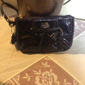 Coach Purple Wristlet NWT